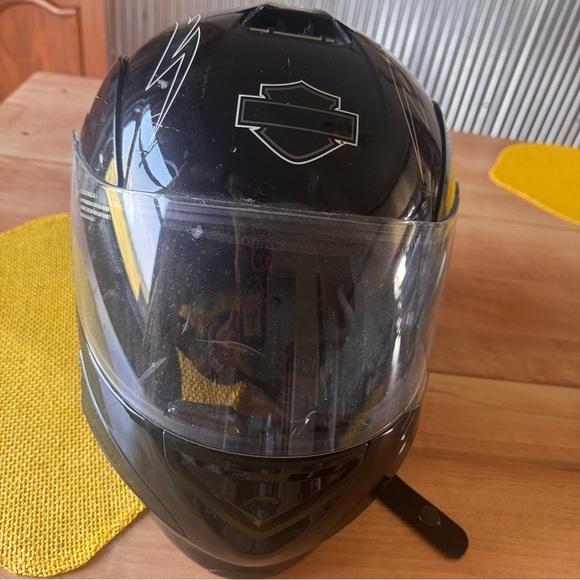 Harley-Davidson Black Full Face Motorcycle Helmet - Picture 1 of 11